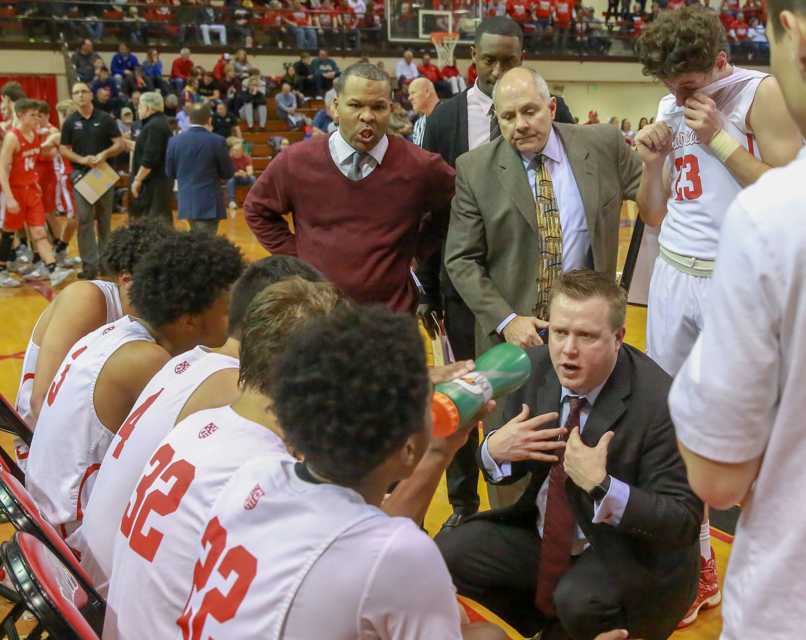 Class 2A boys basketball semistate: Andrean vs Frankton